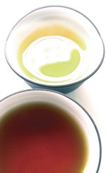 Tea In Cups Is