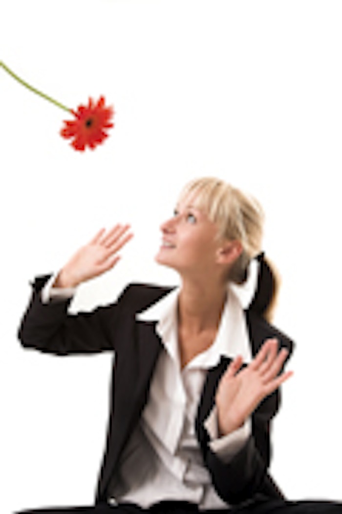 business_woman_flower_is