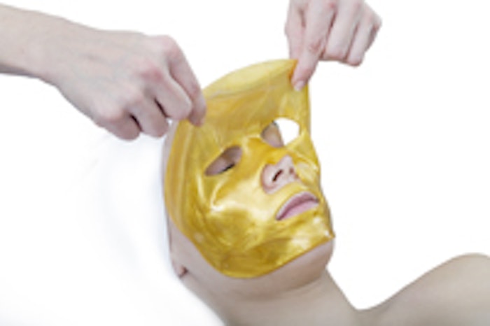 Christine Valmy Gold Mask