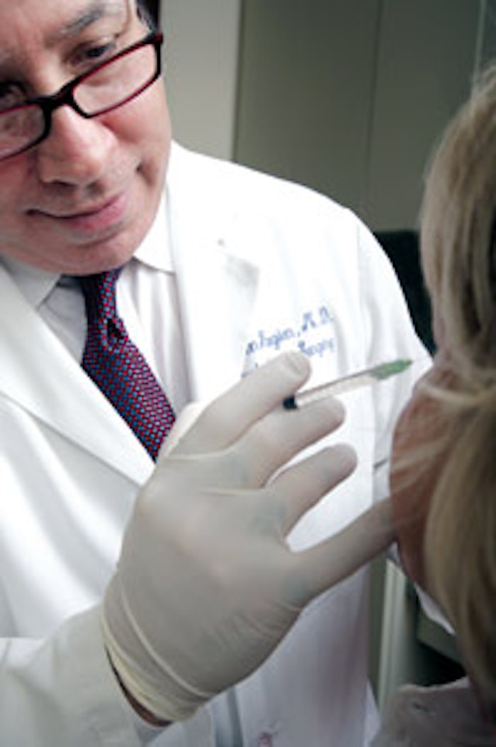 Fagien specializes in only two procedures: cosmetic eyelid surgery and injectables. Photography by Steve Levine/Steady70