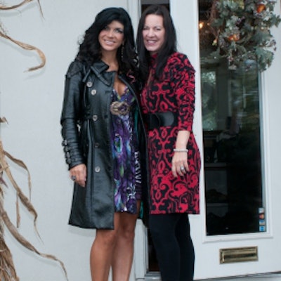Sorella Day Spa owner Maria Bevins poses with famous guest Teresa Giudice of Bravo-TV’s Real Housewives of New Jersey (photo: Janet Lanza Photography)