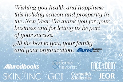 Allured Happy Holidays