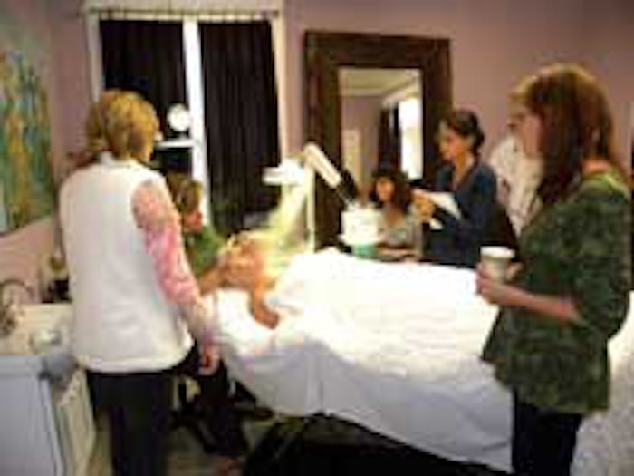 AHSCP attendees at a post-conference workshop.