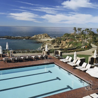The view from Spa Montage Laguna Beach’s yoga studio, where E-volve workshops take place (photo: Montage Laguna Beach)