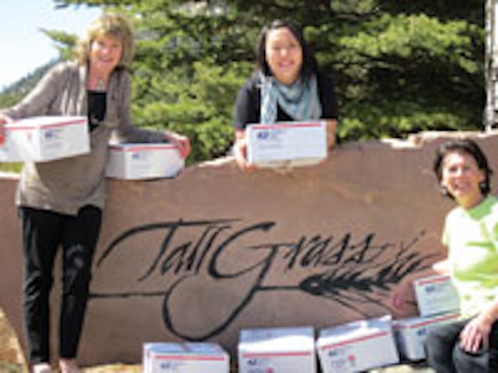 TallGrass Aveda Spa and Salon in Evergreen, CO, coordinated the second shipment of The Soldier Box Project in an effort to send support to troops in Afghanistan.
