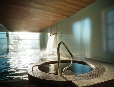 Scandinave Spas’ Rinse Stations Include Nordic Waterfalls, Cold Baths And Showers