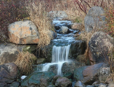 Kneaded Relief waterfall
