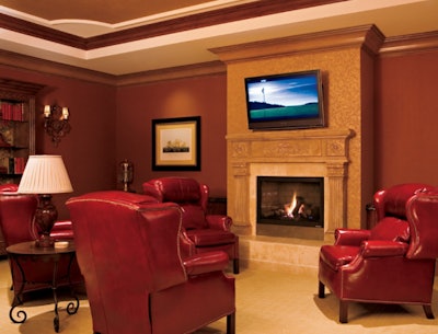 The Grand Del Mar’s men’s lounge