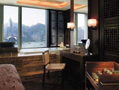 Victoria Harbor makes a stunning VIP-suite backdrop