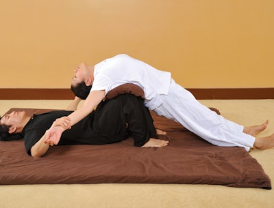 Healing Arts back stretch