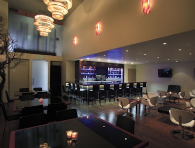 The bar at Voda Spa