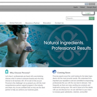 Pevonia has recently launched a new and improved website exclusively for industry professionals.