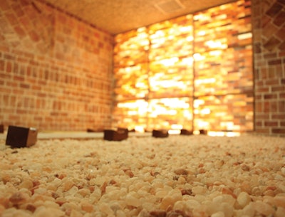 Wi Spa’s salt sauna