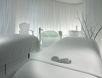 Ciel Spa’s couples’ suite