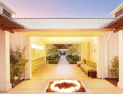 Bathhouse at Spa Solage Entryway