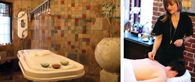 Ona’s wet room and customized acupuncture service