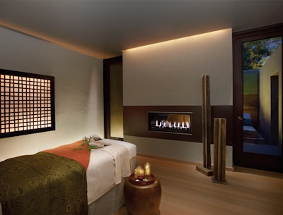 treatment room at Miraval