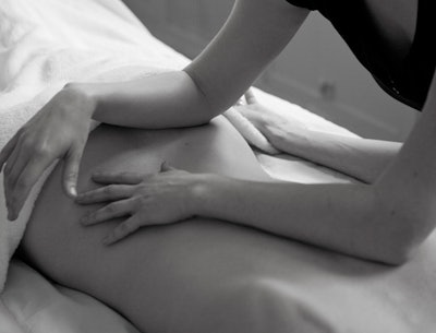 back hip work massage