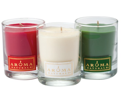 Aroma Naturals Soy VegePure Glass Votive Set