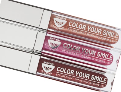 Whitening Lightning Color Your Smile Lip Gloss