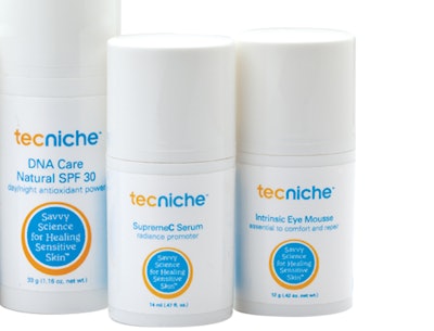 TecNiche Intrinsic Eye Mousse, SupremeC Serum and DNA Care Natural SPF 30