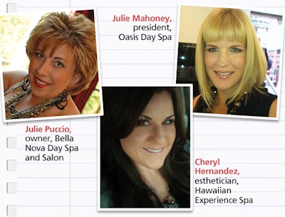 Julie Puccio, Julie Mahoney, Cheryl Hernandez