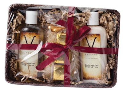Vitelle Dermatology Holiday Gift Set in Gingerbread