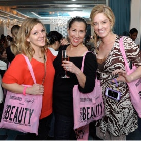 Guests revel a “Night of Beauty” at the Viceroy Hotel in Santa Monica, California.