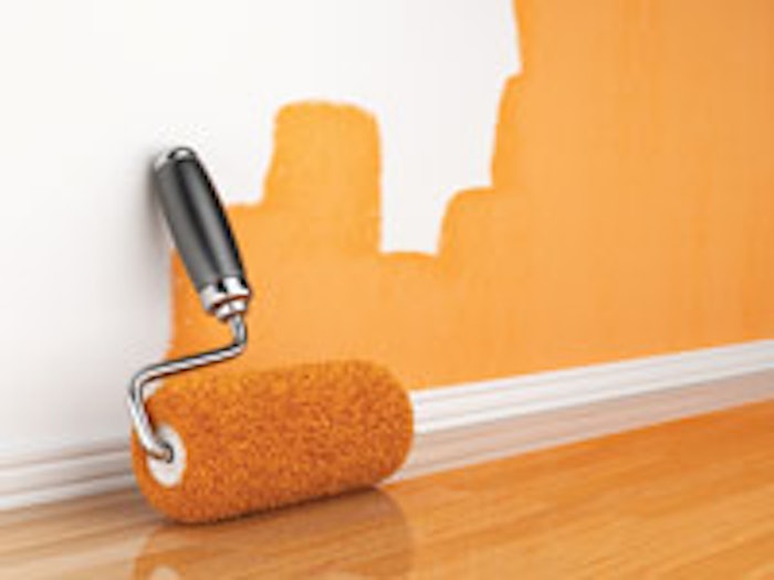 A fresh coat of paint will inexpensively brighten up your space. Add an accent color to one wall to open it up, draw attention and give your clients something new to see when they walk in.