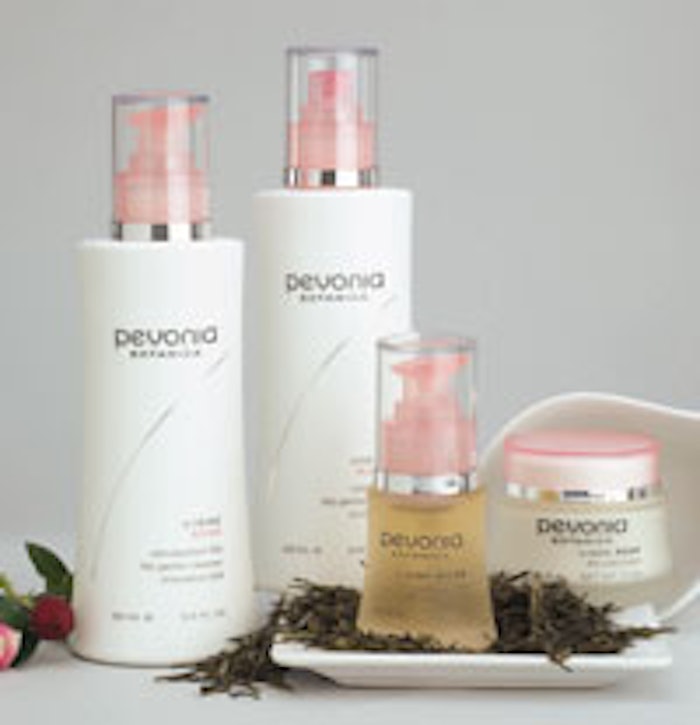 Pevonia Skincare's RS2 line and treatment for rosacea-affected clients includes natural ingredients capable of addressing microcirculatory and inflammatory problems.