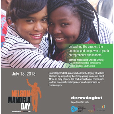 Dermalogica’s Nonprofit FITE Participates in Mandela Day