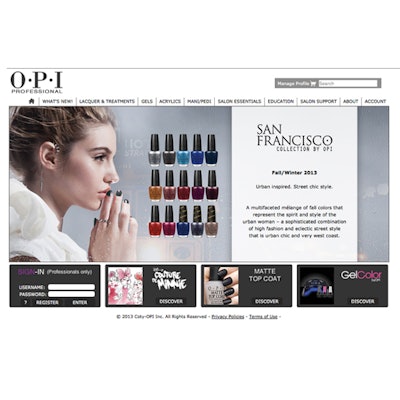 OPI Launches New PRO Website