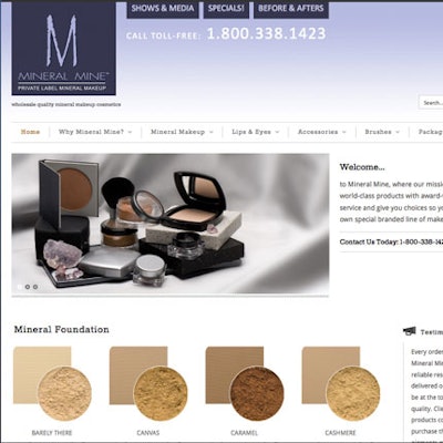 Mineral Mine Makeup Launches Newly Updated Website
