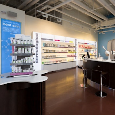 Dermalogica’s new hybrid education center in Atlanta.