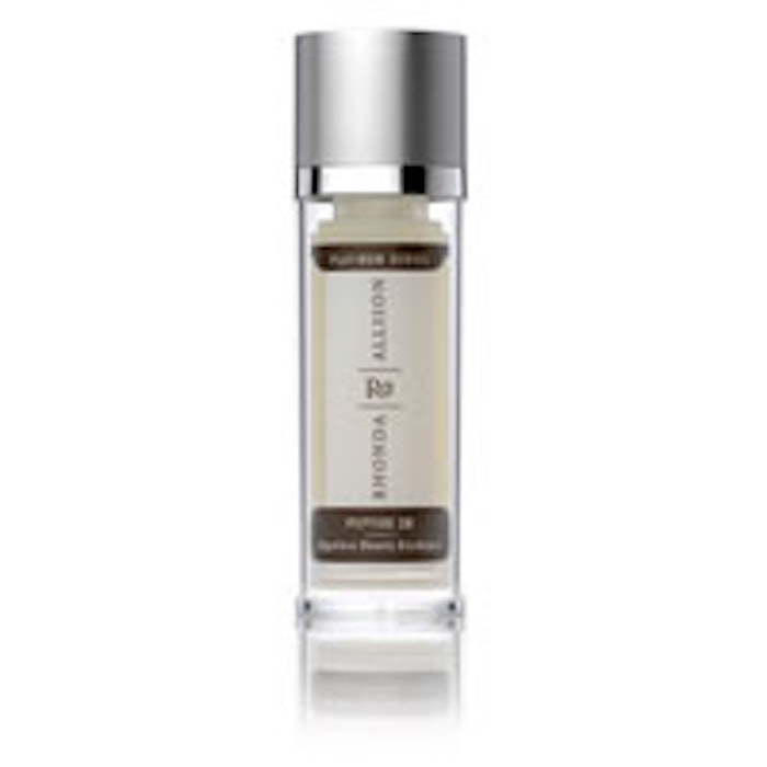 Peptide 38 is just one of the products included in Rhonda Allison Cosmeceutical's new Minus 10 kit, to support your clients in reaching their re-youth goals.