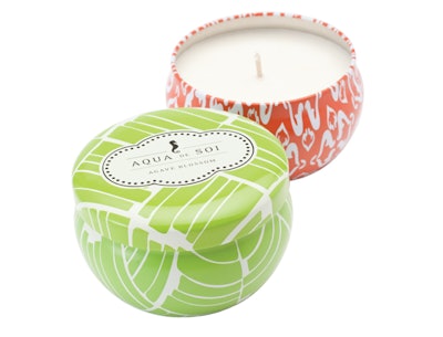 The Soi Company Aqua de Soi candles in Agave Blossom and Balinese Teak