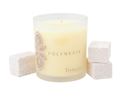 Thalgo’s Polynesia Scented Candle and Indocéane Precious Milk Bath