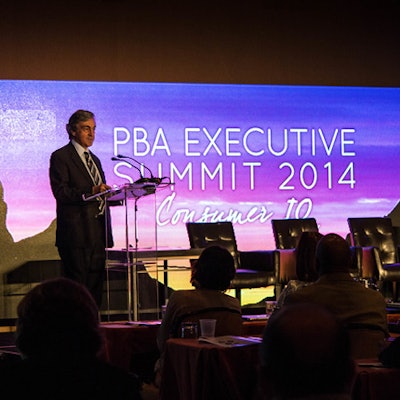 CNN Anchor and NBC Correspondent Gene Randall moderated the sold out inaugural Executive Summit.