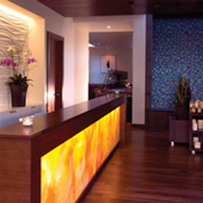The spa at Green Valley Ranch, where Nardone is the spa director, is a 23-room, 40,000-square-foot facility with more than 60 employees.