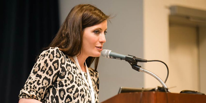 K. Anderson at Face & Body Midwest 2015 in Chicago.