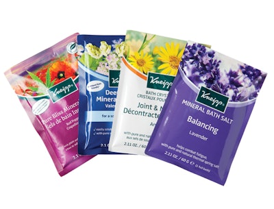 Kneipp Bath Crystal Packages