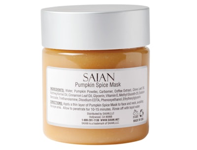 Saian Pumpkin Spice Mask