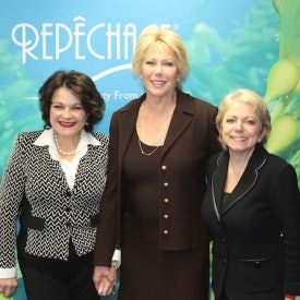 From left to right: Lydia Sarfati, Deborah Carver and Dori Soukup