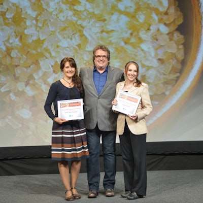 Last year’s winners, Taylor Toreno and Anne-Liise Verpson, were presented with their certificates as co-recipients of the 2015 Mary Tabacchi Scholarship during the ISPA Conference & Expo/Image courtesy of ISPA