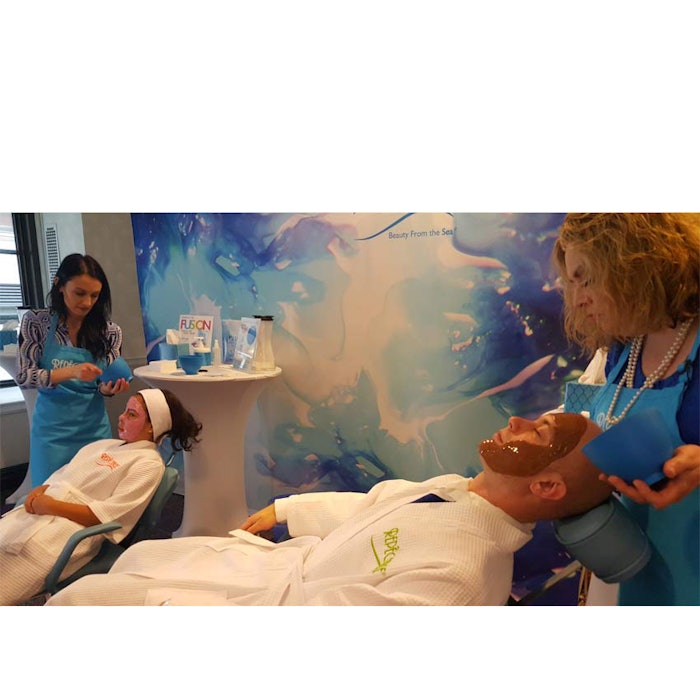 From left: Lindsay Ramagli (Repêchage), Miranda Garcia-Galvez, Peter Dudek and Delanie West (both of Repêchage).