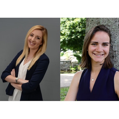 Scholarship recipients, Kelsey Brink (left) and Margot Mangiarotti (right); images courtesy of ISPA