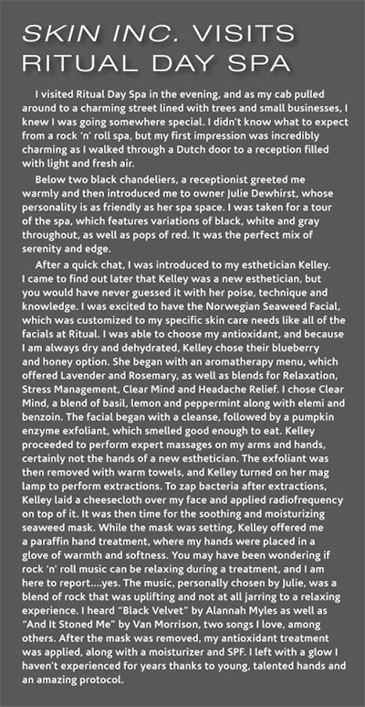 Skin+Inc.+Visits+Ritual+Day+Spa