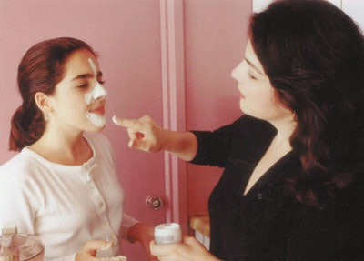 My aunt in Russia was a dermatologist. As a child, I was exposed to beauty, and it was natural for me to explore it. The moment I could do it, I would lure all my classmates to my home and lie them down on the floor. I would play a chemist in my kitchen. Whatever I could find, guess what, it would end up on their face...even caviar.