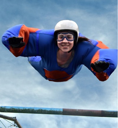 Picture of someone floating