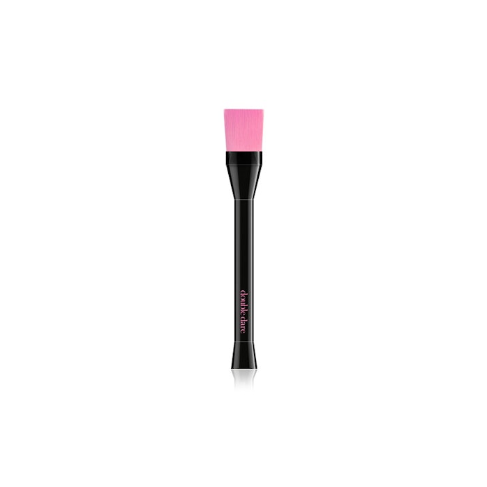 OMG! Standing Mask Brush is a synthetic brush with a built-in stand, and is designed to apply masks, moisturizers, sunscreens and serums. The ergonomic design allows for a built-in stand to prevent bristles from coming in contact with bacteria-filled surfaces. 562-360-2181, www.doubledarespa.com